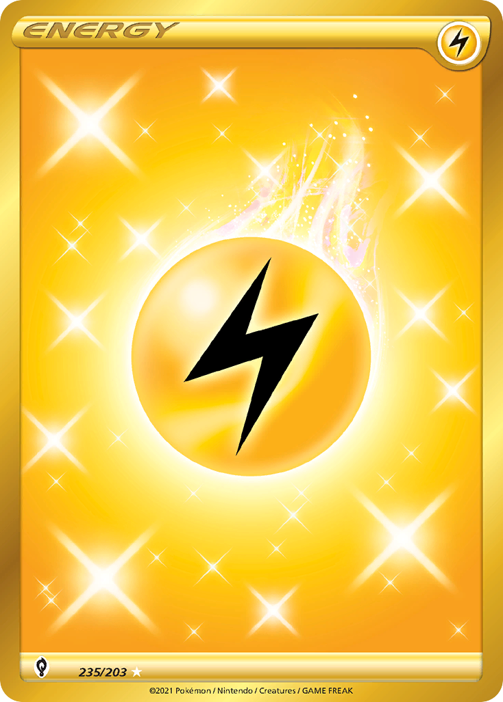 Lightning Energy – Evolving Skies 235/203 Pokémon card
