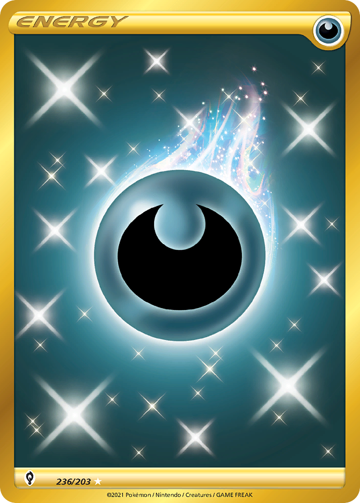 Darkness Energy – Evolving Skies 236/203 Pokémon card