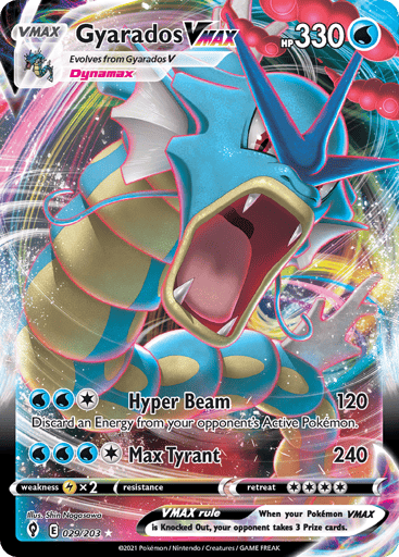 Gyarados VMAX - Evolving Skies 29
