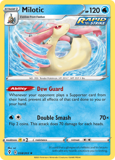 Milotic - Evolving Skies 38