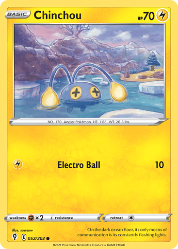 Chinchou - Evolving Skies 52