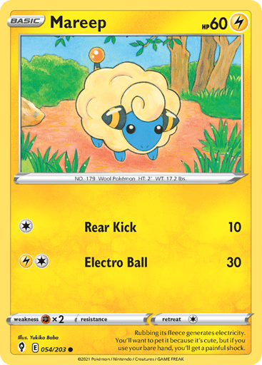 Mareep - Evolving Skies 54