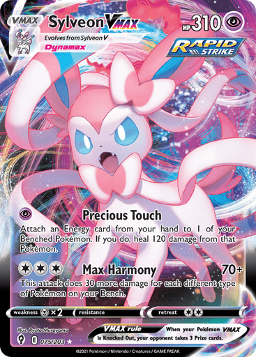 Sylveon VMAX - Evolving Skies 75