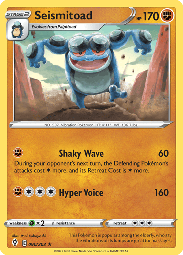 Seismitoad - Evolving Skies 90