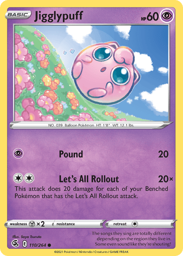 Jigglypuff - Fusion Strike 110