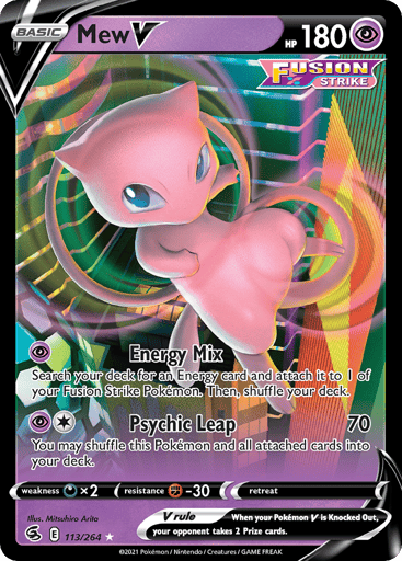 Mew V - Fusion Strike 113