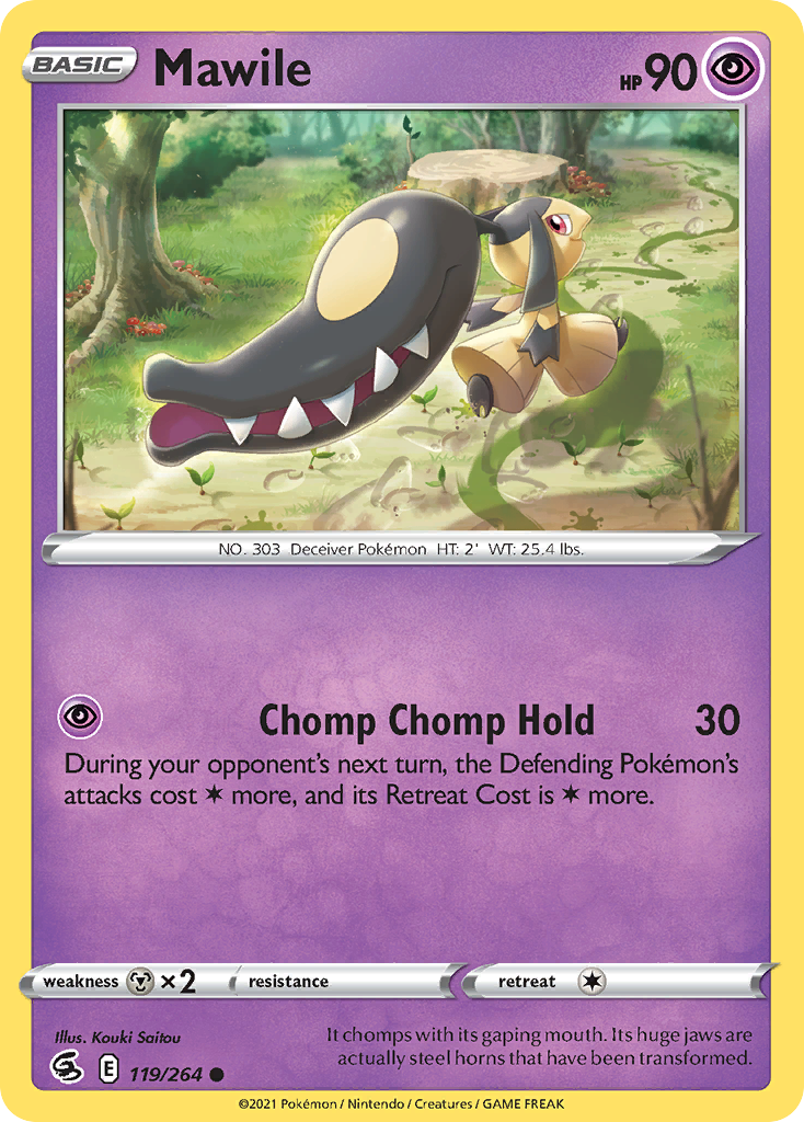 Mawile – Fusion Strike 119/264 Pokémon card