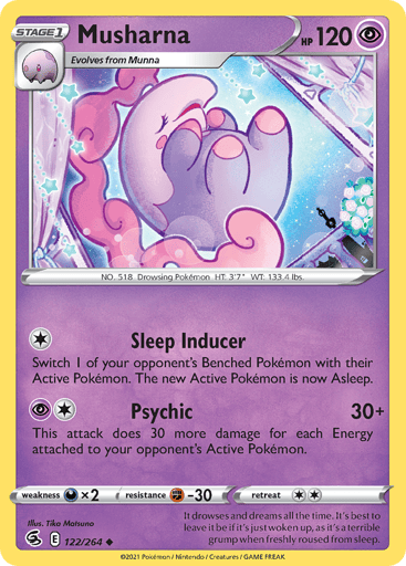 Musharna - Fusion Strike 122