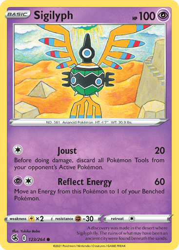 Sigilyph - Fusion Strike 123