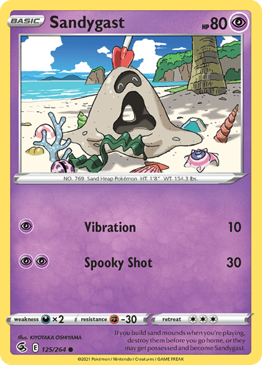 Sandygast - Fusion Strike 125