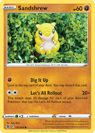 Sandshrew - Fusion Strike 131
