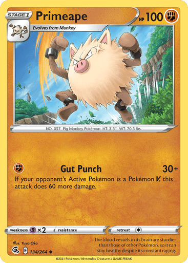 Primeape - Fusion Strike 134