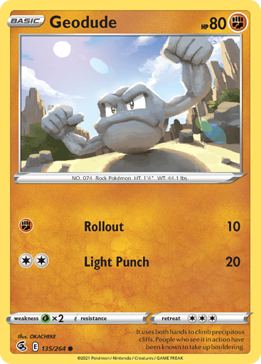 Geodude - Fusion Strike 135