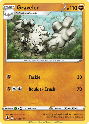 Graveler - Fusion Strike 136