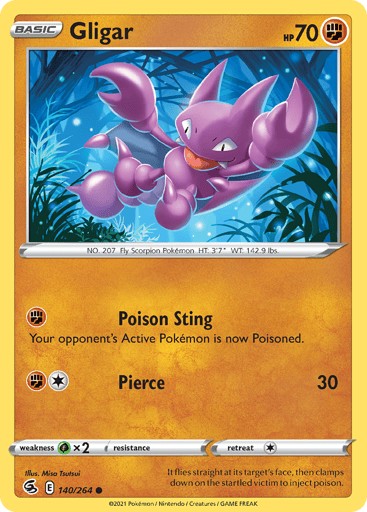 Gligar - Fusion Strike 140