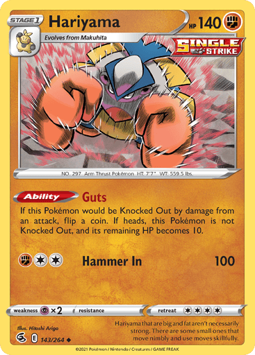 Hariyama - Fusion Strike 143