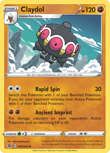 Claydol - Fusion Strike 145