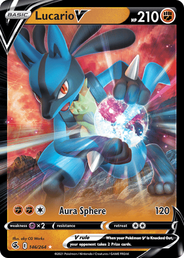Lucario V - Fusion Strike 146