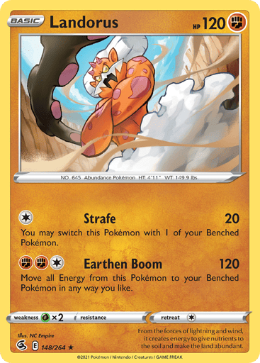 Landorus - Fusion Strike 148