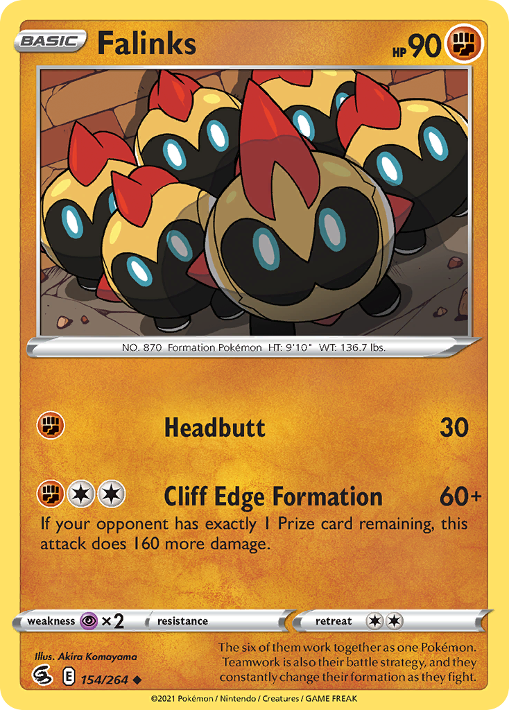Falinks – Fusion Strike 154/264 Pokémon card