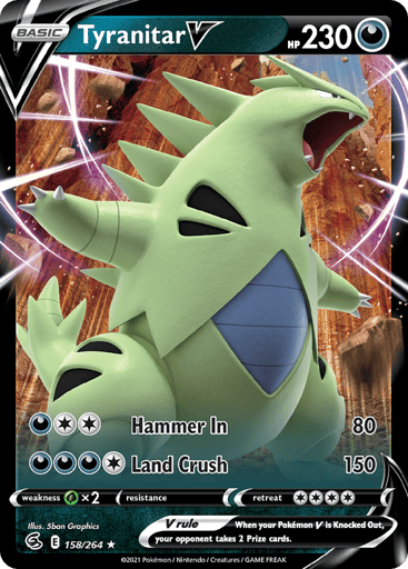 Tyranitar V - Fusion Strike 158