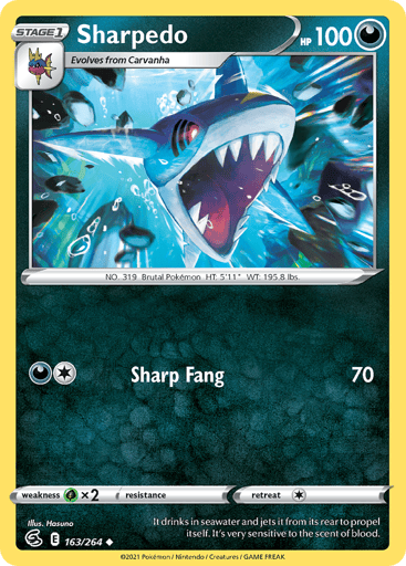 Sharpedo - Fusion Strike 163