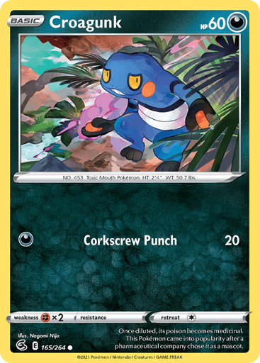 Croagunk - Fusion Strike 165