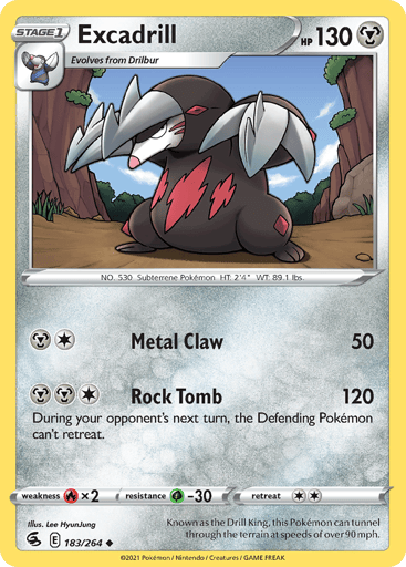 Excadrill - Fusion Strike 183