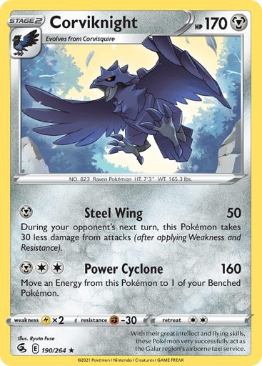 Corviknight - Fusion Strike 190