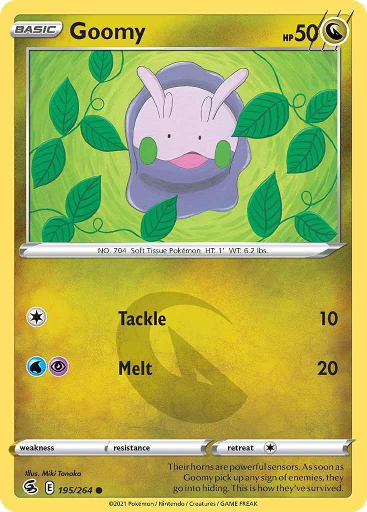Goomy – Fusion Strike 195/264 Pokémon card