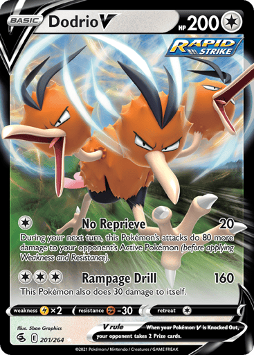 Dodrio V - Fusion Strike 201