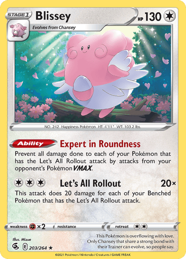 Blissey - Fusion Strike 203