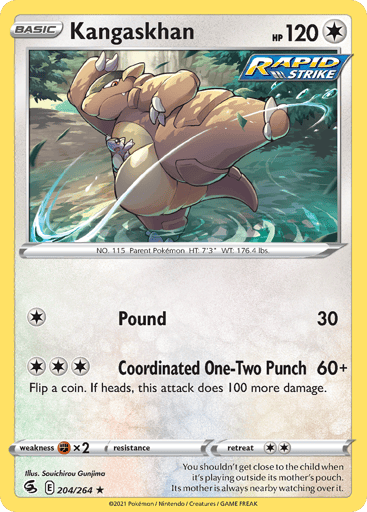 Kangaskhan - Fusion Strike 204