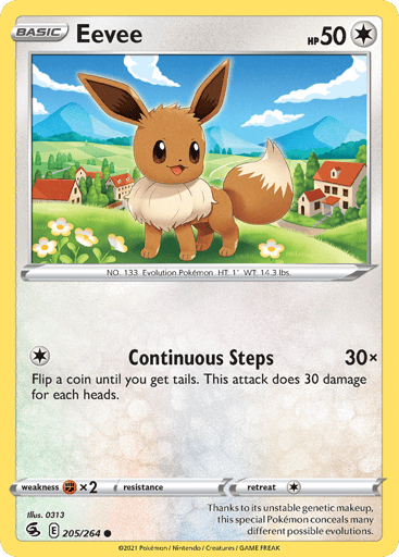 Eevee - Fusion Strike 205