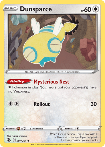 Dunsparce - Fusion Strike 207
