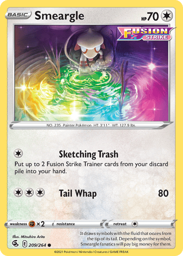 Smeargle - Fusion Strike 209