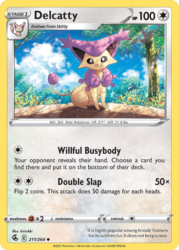 Delcatty - Fusion Strike 211