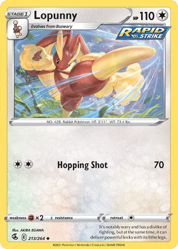 Lopunny - Fusion Strike 213