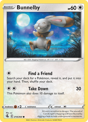 Bunnelby - Fusion Strike 214