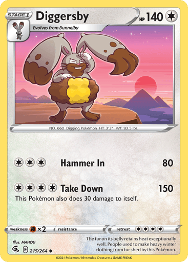 Diggersby - Fusion Strike 215