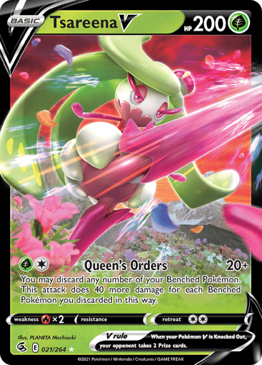 Tsareena V - Fusion Strike 21