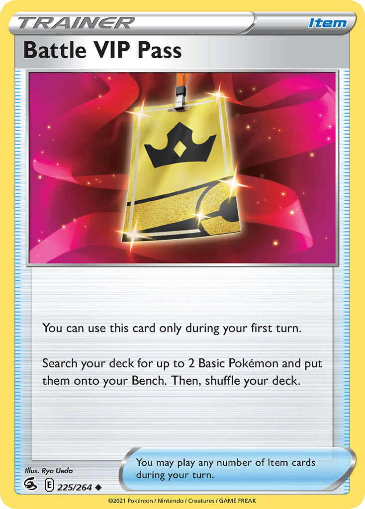 Battle VIP Pass – Fusion Strike 225/264 Pokémon card