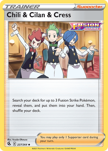 Chili & Cilan & Cress - Fusion Strike 227