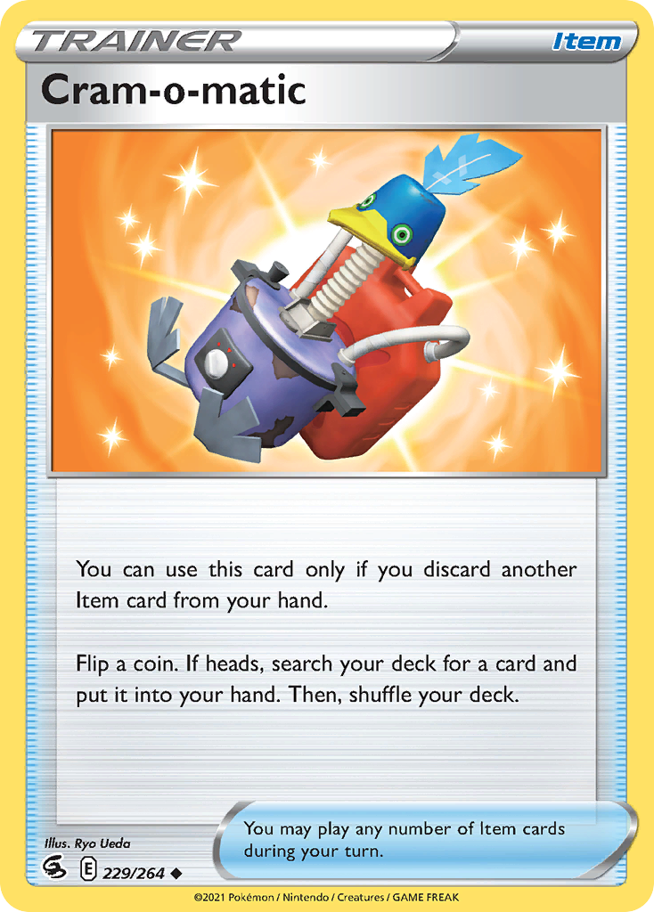 Cram-o-matic – Fusion Strike 229/264 Pokémon card