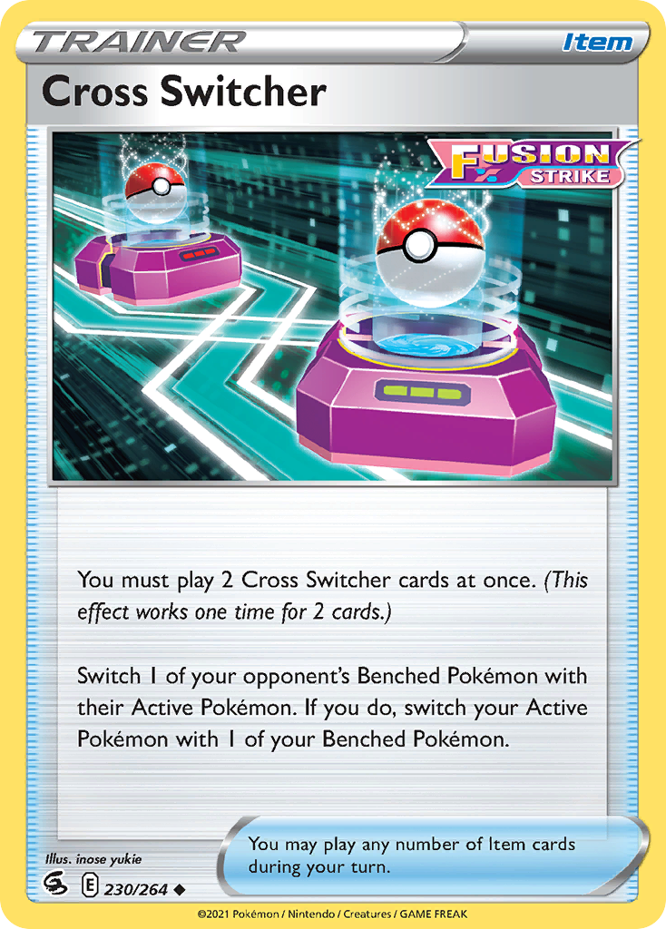 Cross Switcher – Fusion Strike 230/264 Pokémon card