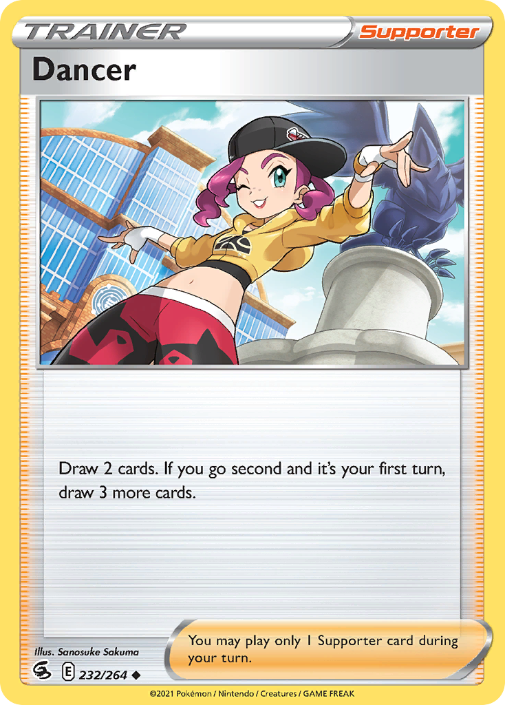 Dancer – Fusion Strike 232/264 Pokémon card