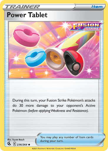 Power Tablet - Fusion Strike 236