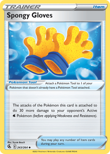 Spongy Gloves - Fusion Strike 243