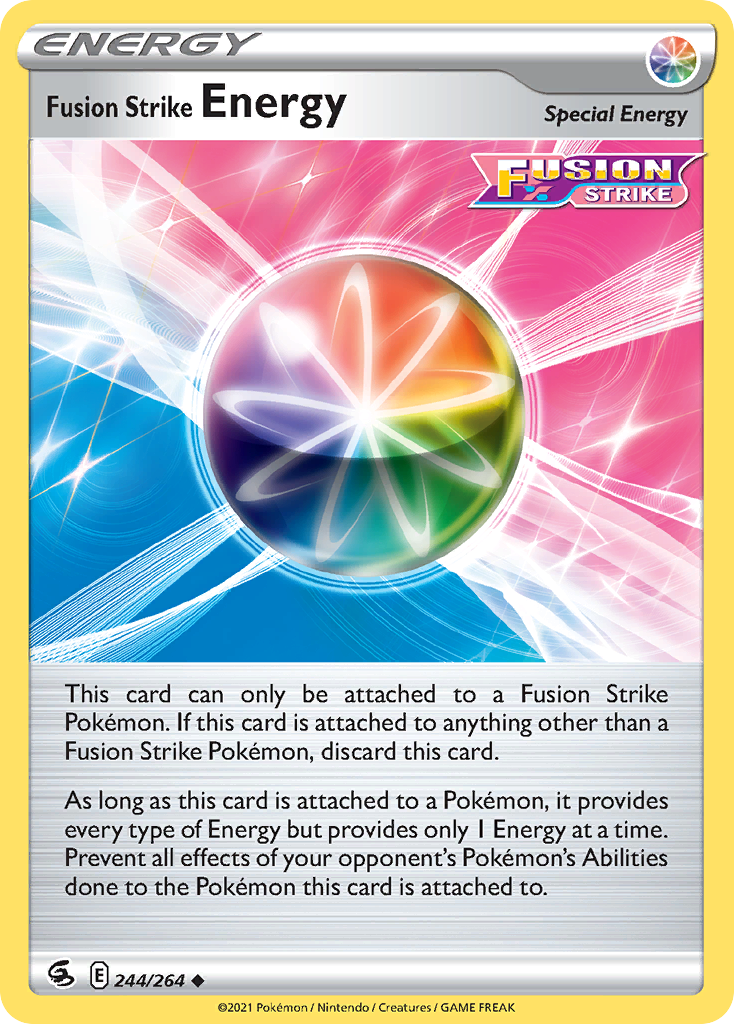 Fusion Strike Energy – Fusion Strike 244/264 Pokémon card