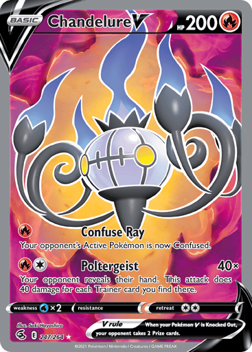 Chandelure V - Fusion Strike 247